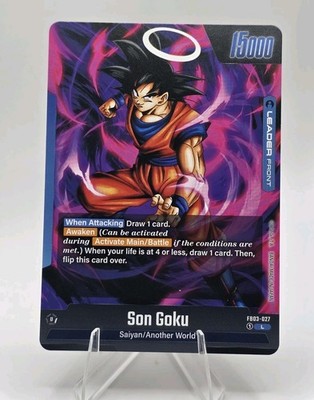 dragon ball super card game all leaders Dragon Ball Super Card Game Fusion World Official