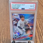 2017 Bowman's Best Aaron Judge #1 Refractor (RC) PSA8