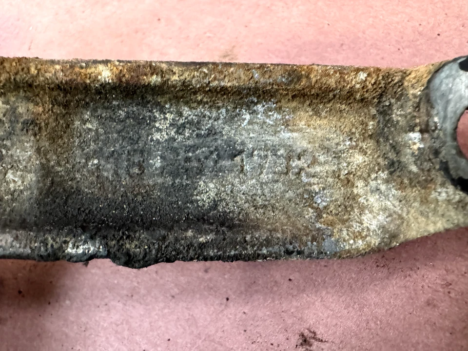 BMW E10 2002 2000 1802 1602 M10 2.0L Alternator Support Bracket OEM 88K Miles - Image 4 of 4