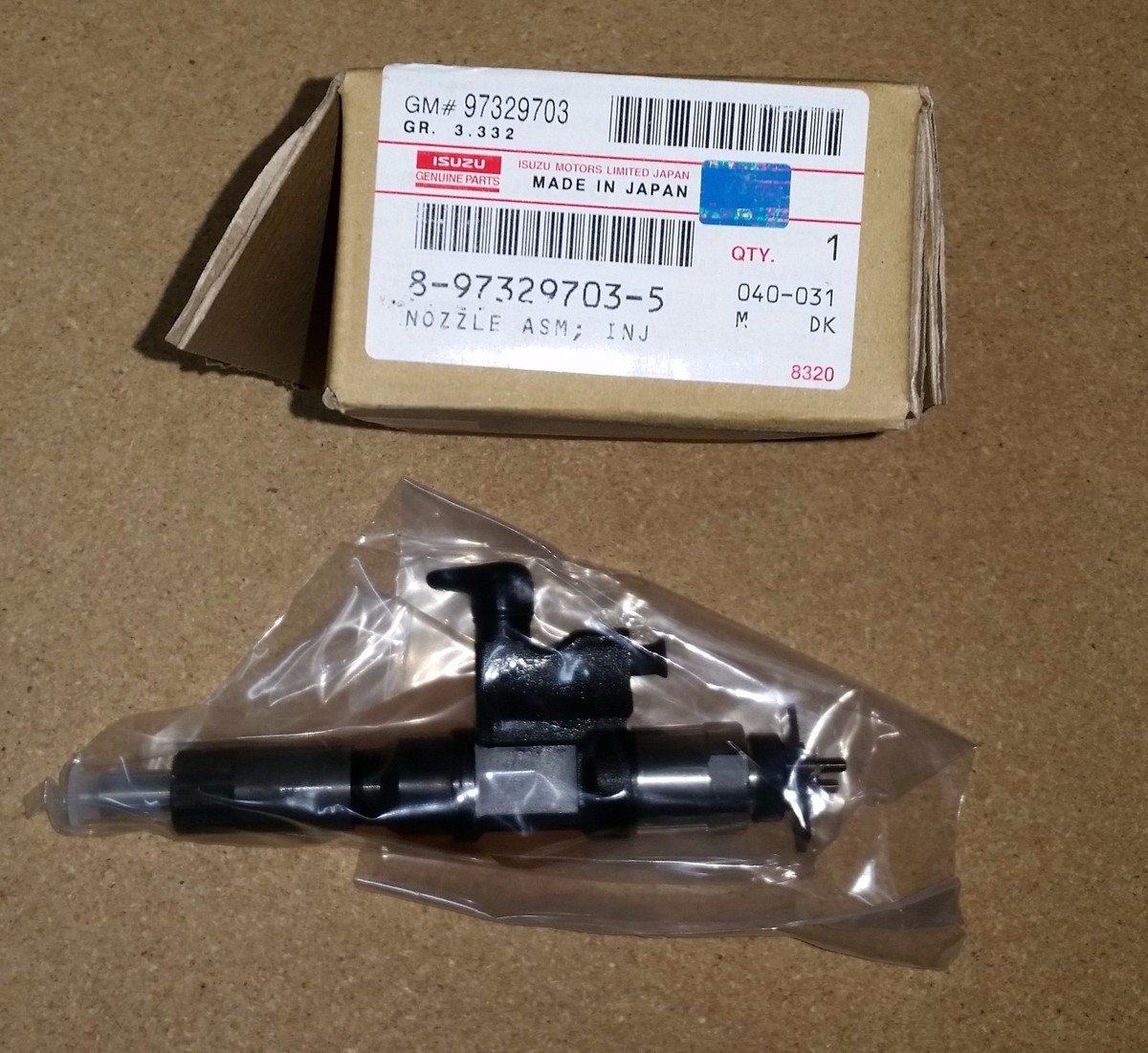 Isuzu Injector 8973297032 GENUINE | eBay Isuzu Injector 8973297032 GENUINE | eBay