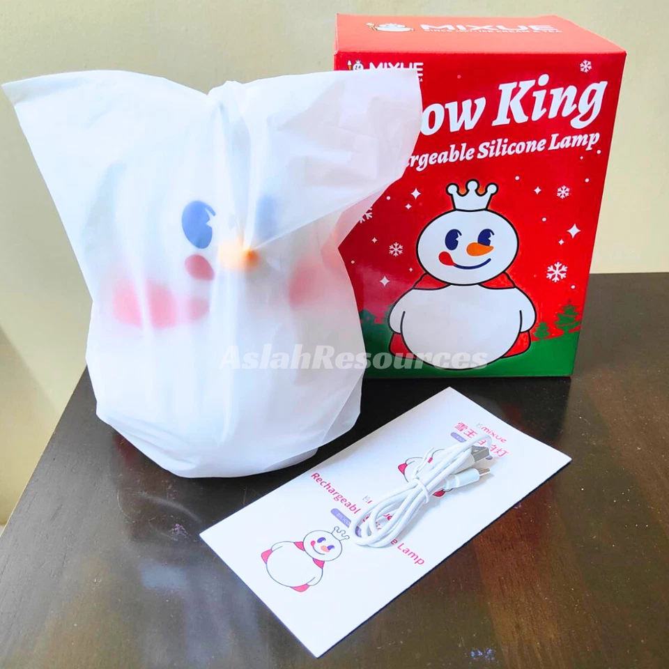 New MIXUE Snow King Rechargeable Silicone Lamp Limited Edition FreeShipping Fans - Image 3 of 4