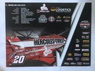 GREG WILSON #20W HERCULES TIRE WORLD OF OUTLAWS 410 DIRT SPRINT CAR POSTCARD — photo 2