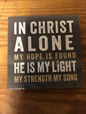 DaySpring Sign Lyrics for Life- In Christ Alone