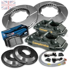 FITS FORD ESCORT RS TURBO FRONT 4 POT BRAKE KIT 15" - PR5