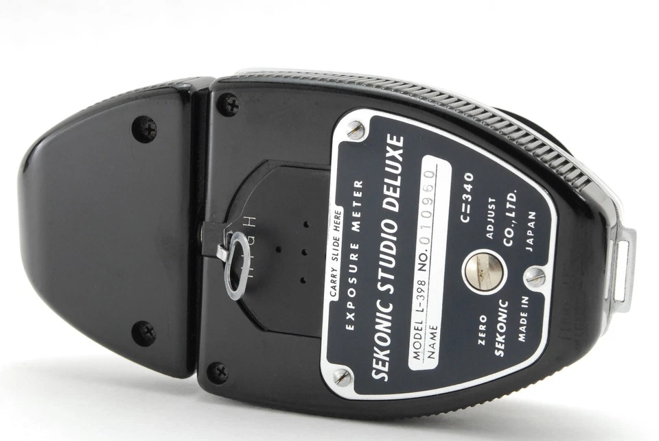 [Casi Como Nuevo] Medidor de Exposición Sekonic L-398 Studio Deluxe con Estuche de JAPÓN #349 Foto 3 de 4