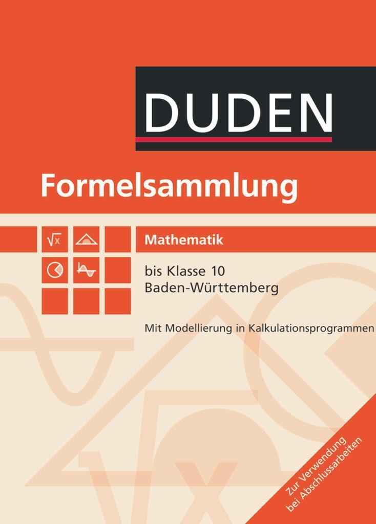 Thumbnail - Formelsammlung Mathematik Bis Klasse 10. Baden-württemberg | Karlheinz