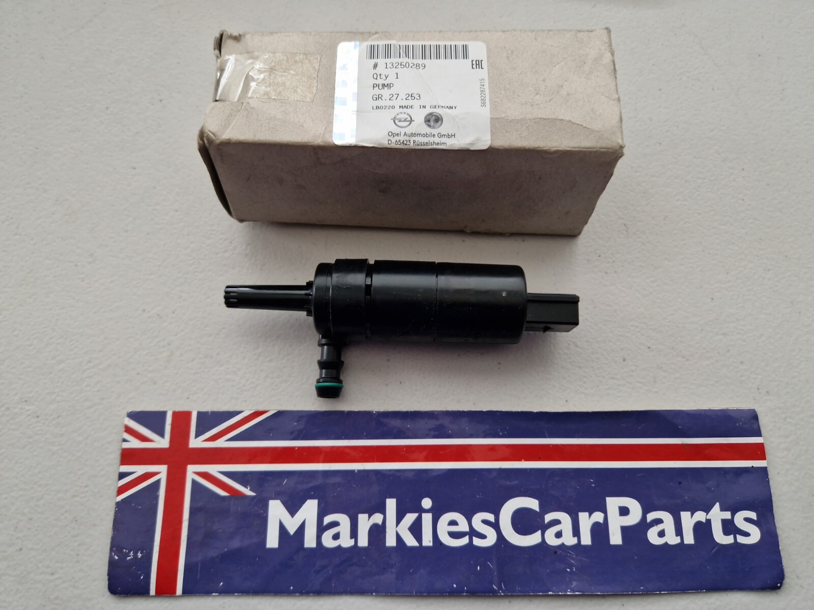 vauxhall insignia headlamp washer pump 13250289 for sale online | eBay