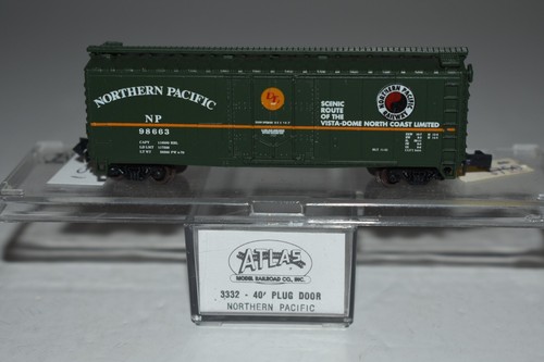 Carro de carga Atlas 3332 Northern Pacific 40' escala N puerta única 98663 C44921 | Zustand: Used