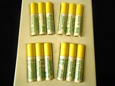 { 12 NEW YELLOW TIPS  TUBES K&E RUWE DRAWING LEADS  580372  .036 lot # 2