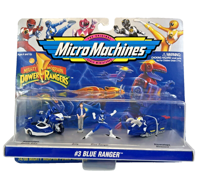MicroMachines Mighty Morphin Power Rangers #3 Blue Ranger Billy
