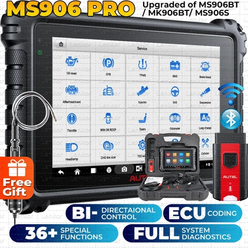 2026 Newest Autel MaxiSys MS906 Pro Coding Full System Diagnostic Scanner Tool - product listing photo