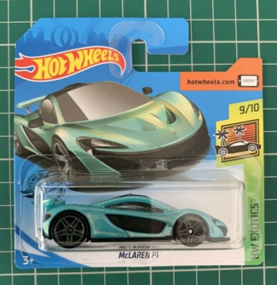 Hot Wheels McLaren P1 grün HW Exotics Nummer 149 neu und ungeöffnet