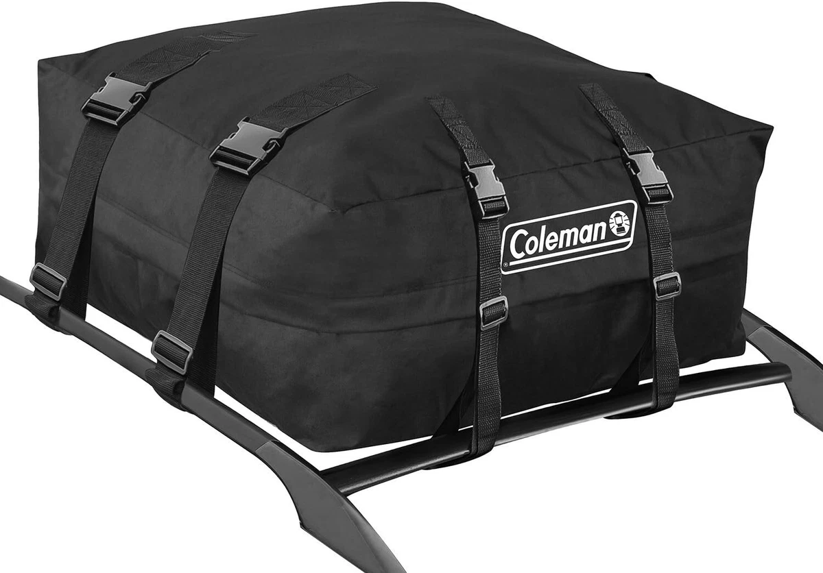 Coleman Water Resistant Rooftop Cargo Carrier for Luggage Travel Car  Storage Bag