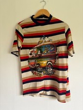 Disney characters INCREDIBLY RARE 1970s vintage t shirt striped