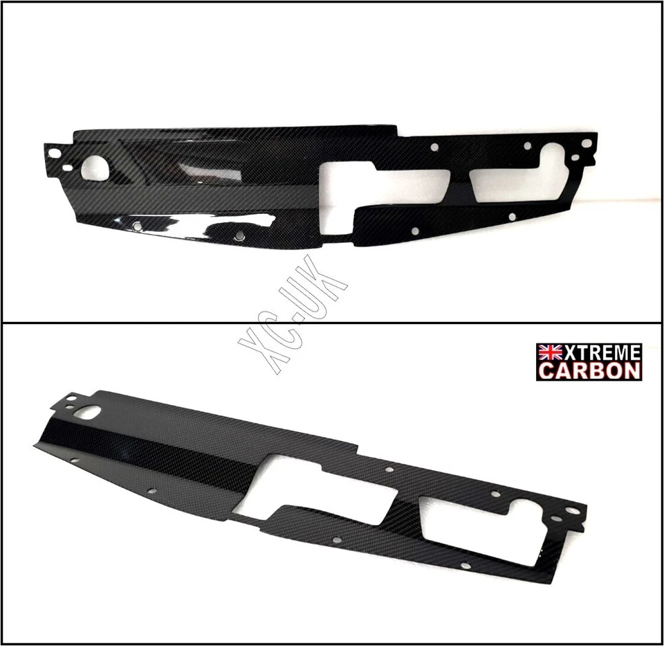 Panel de refrigeración del radiador de fibra de carbono para Mitsubishi Evo modelos Evolution 8 y 9 - Imagen 3 de 4