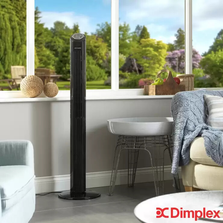 Dimplex Mont Blanc Tower Cooling Tower Fan - Black for sale online | eBay