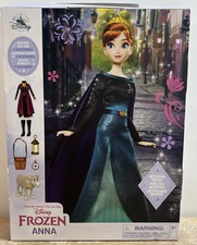 Disney Frozen Anna Story Doll 11” NEW Damaged Open Box
