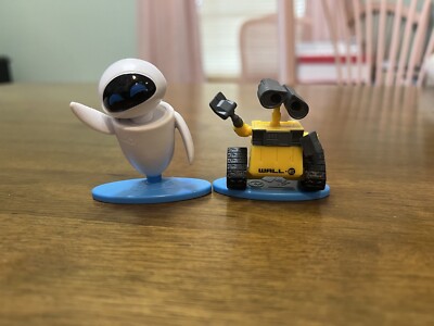 DISNEY MICRO COLLECTION EVE & WALL-E PVC Figures 2020