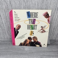 Where the Heart Is Laserdisc Crispin Glover Thurman Coleman Cassidy Plummer