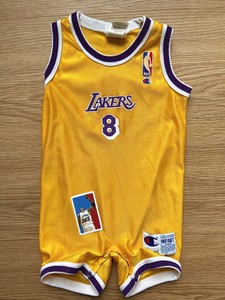 Kobe Bryant Infant Romper Jump Suit Jersey Champion Vintage Toddler Size 12m Ebay