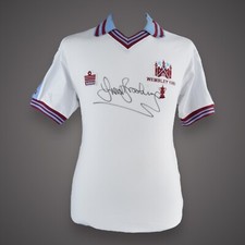 Trevor Brooking West Ham 1980 FA Cup Winners Shirt &pound;175 With COA Superb