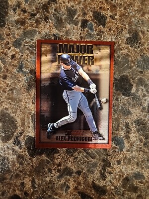 2000 Bowman Major Power #MP3 Alex Rodriguez Mariners   