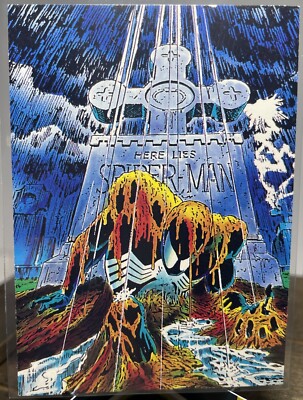 1992 Marvel Spider Man II Card #75 Buried Alive 30th Anniversary Set 1962-1992