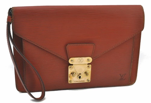Louis Vuitton Epi Pochette Sellier Dragonne Clutch