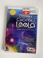 Deepak Chopra's Leela (Nintendo Wii, 2011) Brand New Sealed