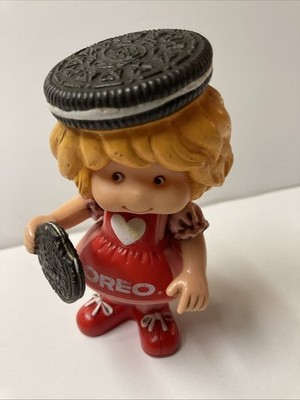 Vintage 1983 Nabisco Oreo Cookie Girl Puppe Vinyl Snack Figur Hongkong