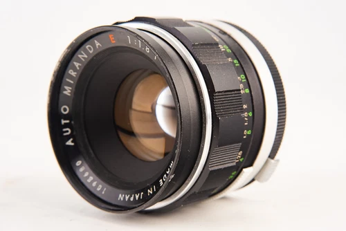 Miranda Mount Auto E 50mm f/1.8 Manual Focus Prime Lens Vintage V29