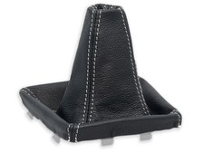 SCHALTMANSCHETTE FUR MERCEDES W176 A-Classe SCHALTSACK ECHTELEDER NAHT WEISS