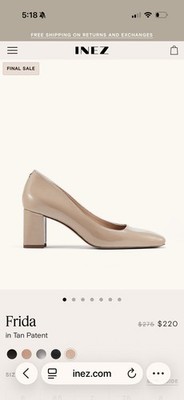 Inez Nude Pump 6.5N
