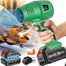 Air Blower Turbo Fan Electic Cordless Leaf Blower for Patio Cleaning Car Drying
