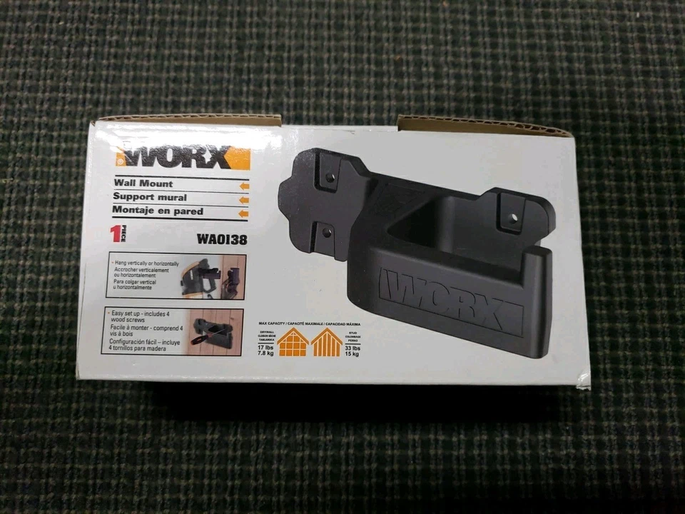 Worx Wall Mount, Support Mural For Worx Leaf Blower Or Hedge Trimmer - Image 2 of 4