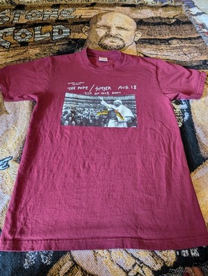 Supreme Anti Hero The Pope Slayer T-Shirt Burgundy Medium M SS16