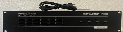 DYNACORD DPA 8150: 1 x 500 W / 100 V Class D amplifiers for PROMATRIX 8000