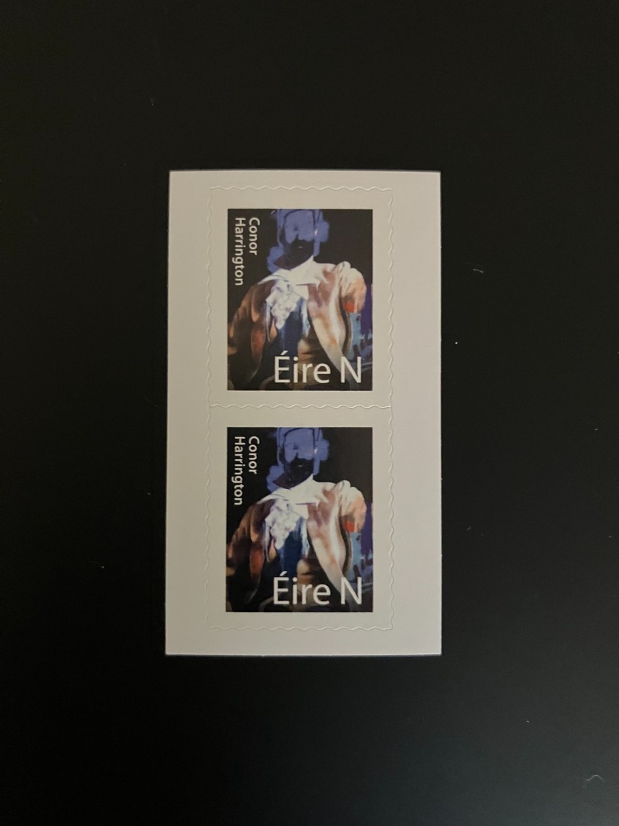 Ireland 2025 - Art, Conor Harrington, pair definitive stamps MNH