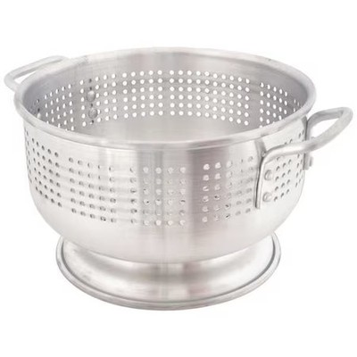 Crestware Acol12m Colander, 12 Qt., 7-3/4 In. H, Aluminum