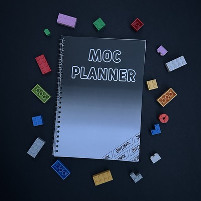Lego Moc Planer | Notizbuch zum Planen von Lego Builds & Custom Creations!