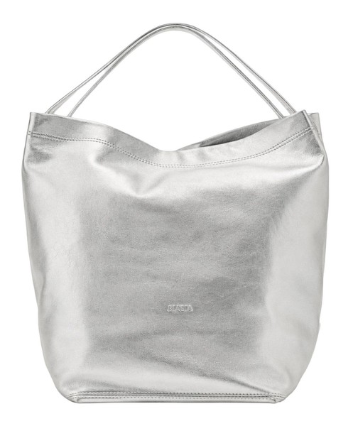 Biasia Drop Shoulder Bag Schultertasche Tasche Argento Silberfarben-image