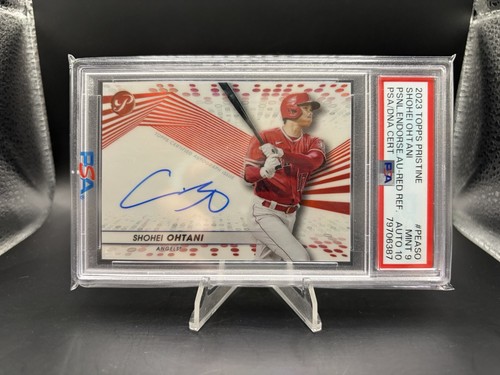 Shohei Ohtani #PEA-SO 2024 Topps Pristine Personal Endorsements Autograph card