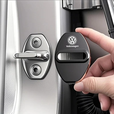 Zinc Alloy Car Door Lock Buckle Cover For VW Golf GTI Polo Passat