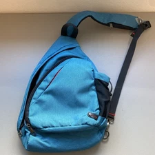 New Outdoor Master Sling  Backpack Turquoise Blue