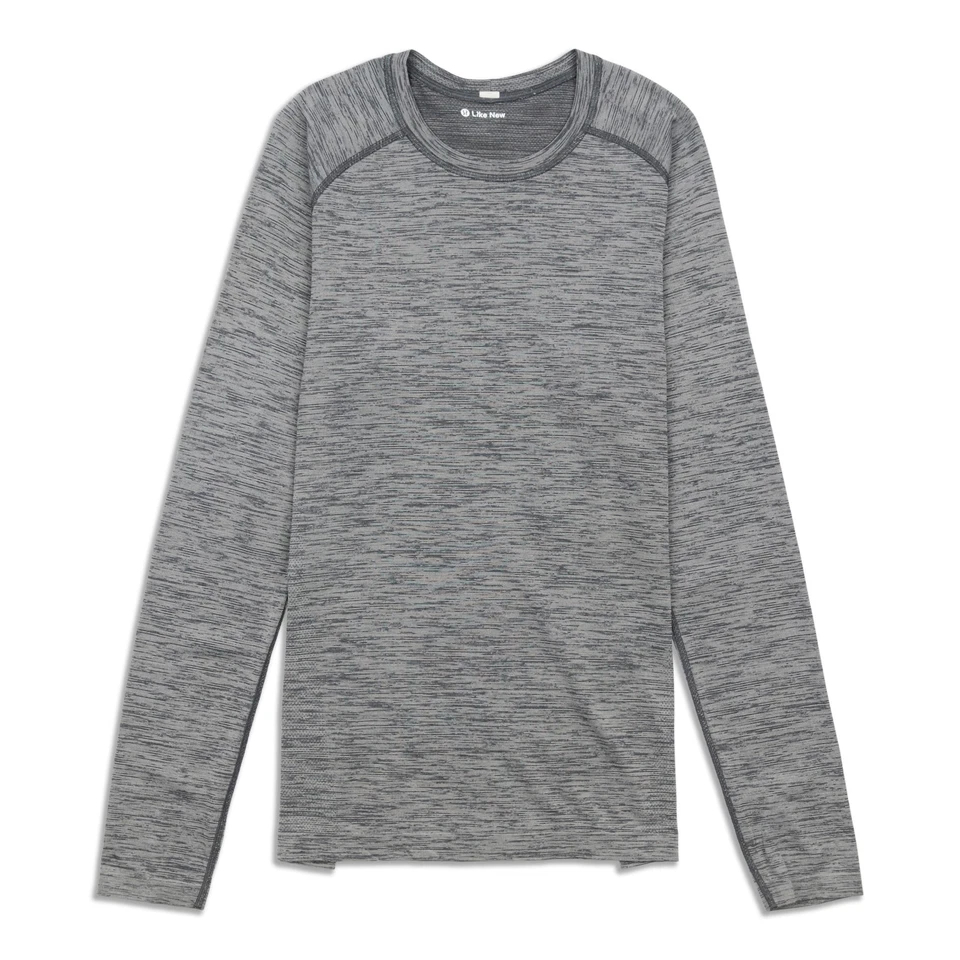 lululemon Men's Casual Long Sleeve Shirt Size S Grey