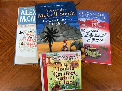 Alexander McCall Smith books x 3 & cd set