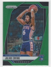 Julius Erving [Green] #292 Prices | 2024 Panini Prizm | Basketball