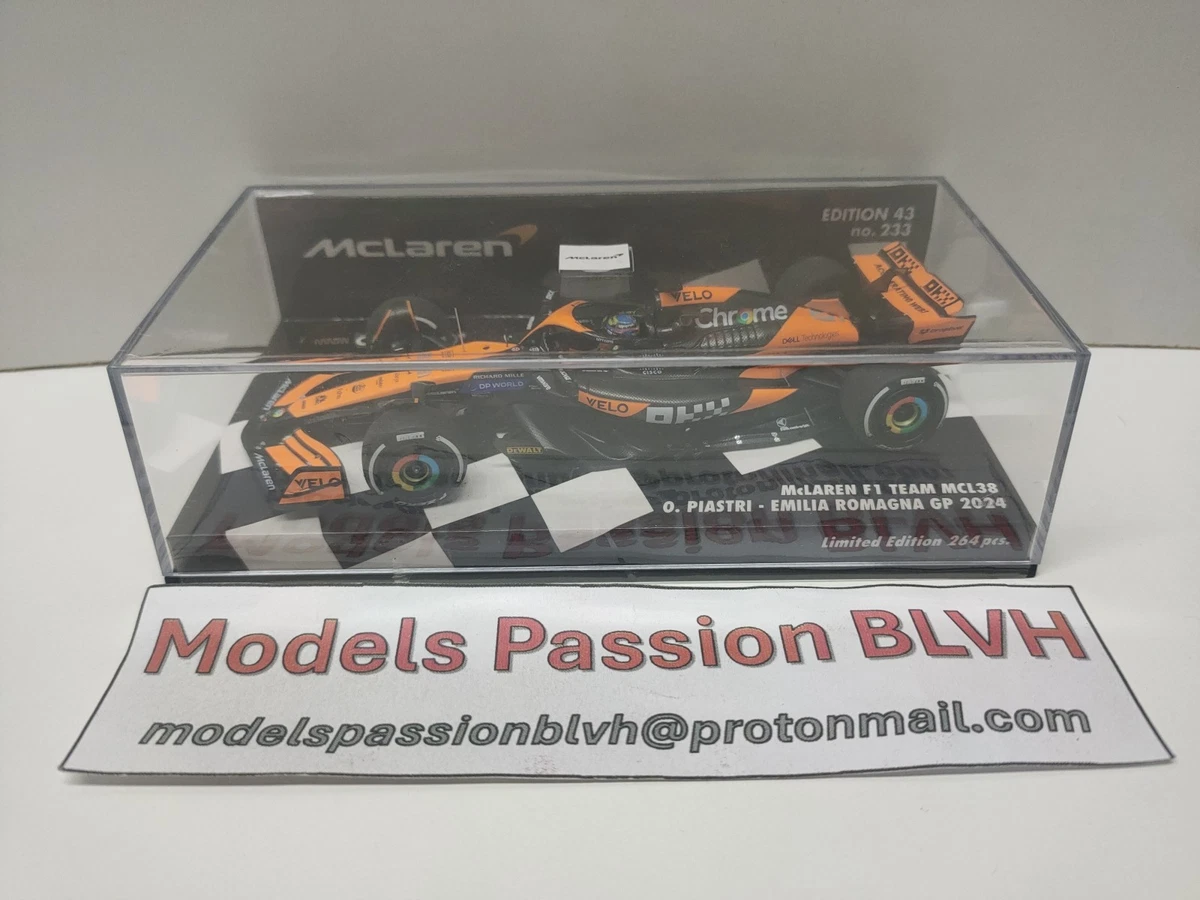 McLAREN: A 1:18 scale Minichamps McLaren Ford M23 Yardley as driven by