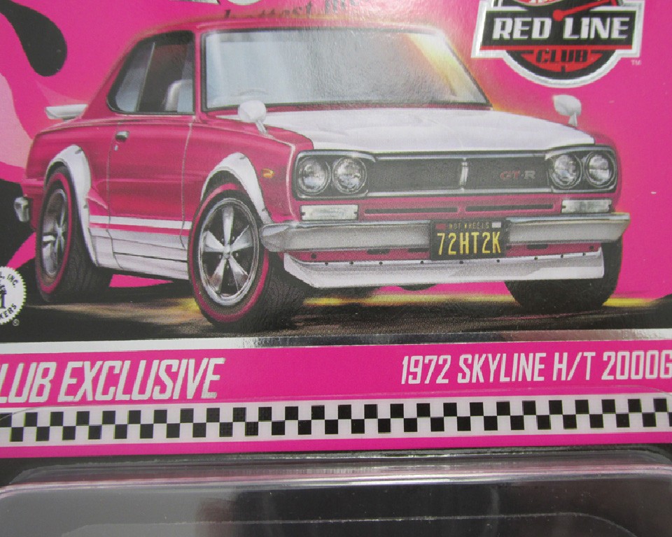 2026 Hot Wheels RLC💣Redline 1972 Skyline 2000 GT-R💣Dallas Pink