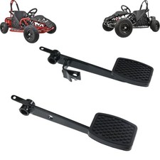 Right Left Foot Pedal Set Go Kart Cart Throttle Brake Mini Bike Drift Trike